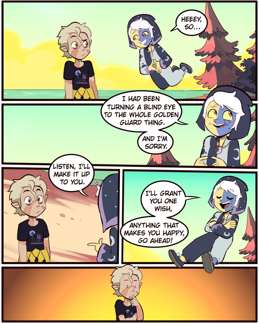 MoringmarkMark's tweet image. One Wish #TheOwlHouse #toh