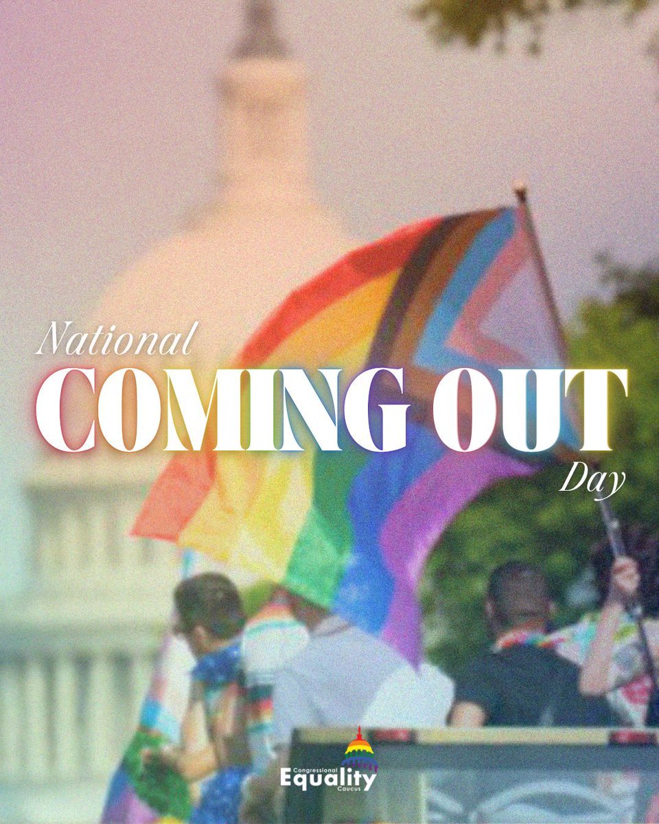 RepRobinKelly's tweet image. National Coming Out Day reminds us that everyone deserves to live boldly and authentically.

I’m proud to be a fierce ally to the LGBTQ+ community today and every day. Love and acceptance make our nation stronger. 🌈