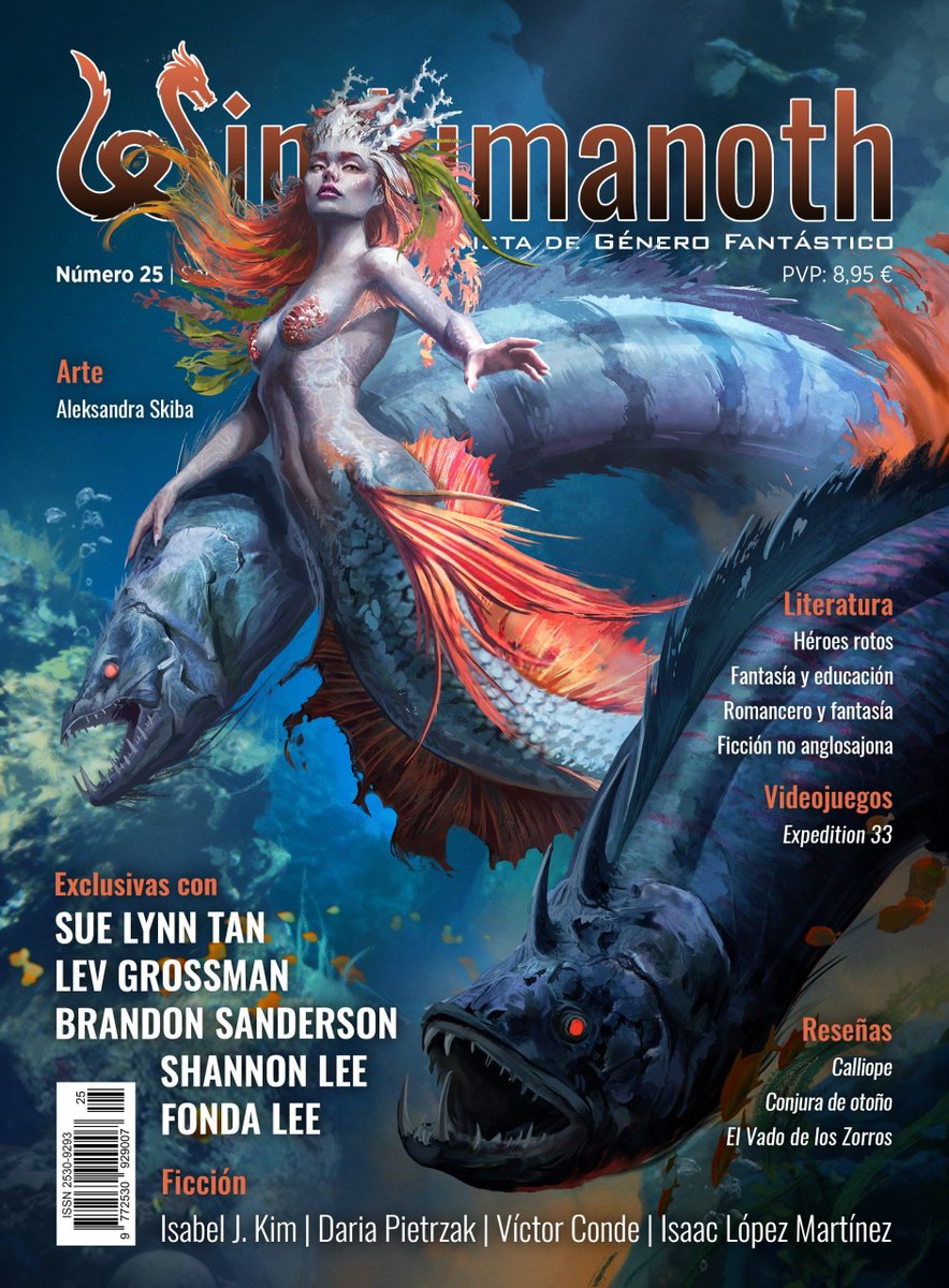 La portada del nuevo número es obra de Aleksandra Skiba, una artista conceptual especializada en crear personajes verosímiles y de gran calidad, y que combina un sólido enfoque narrativo con una composición cuidada y atención al detalle.
Entrevista y portfolio: