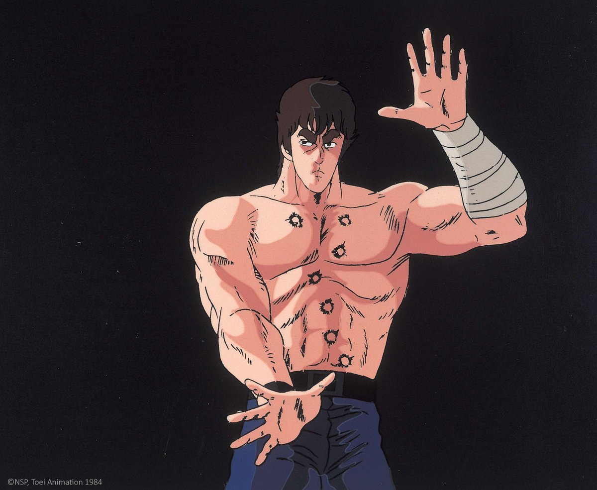 ToeiAnimationEU's tweet image. Death follows his touch. 
Happy birthday to the Fist of the North Star anime, which aired on October 11, 1984!

#Kenshiro #FistoftheNorthStar #ToeiAnimation