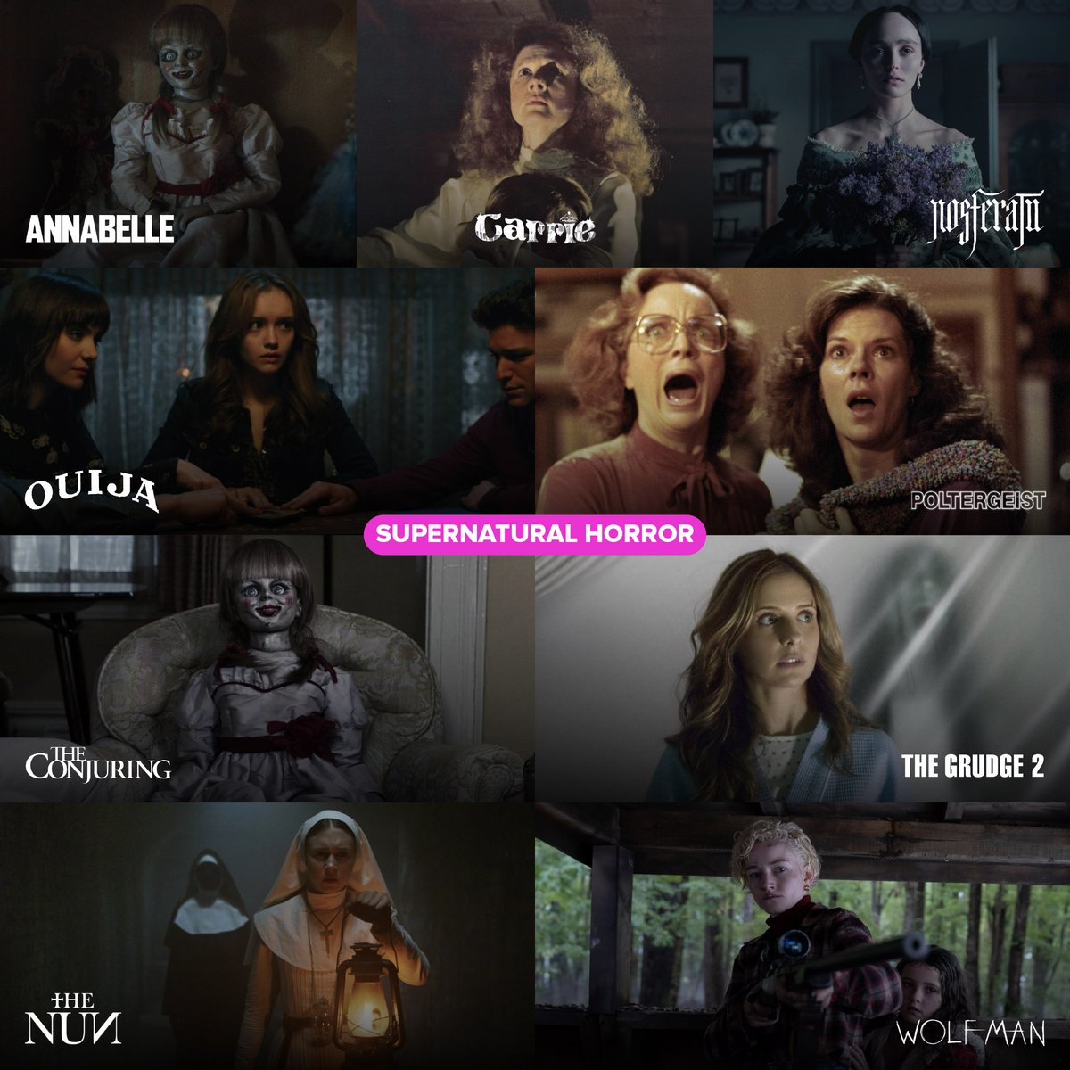 OSNplus's tweet image. شنو جوّك في الرعب؟ 👻

What’s your horror vibe? 👻
Watch now on #OSNplus

bit.ly/3IUe2CU