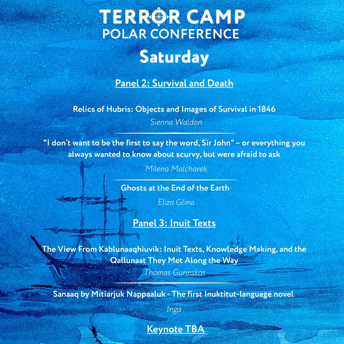 terror_camp's tweet image. Moving onto Saturday the 6th! 🤩