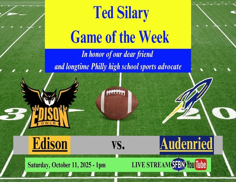 SFBN Game of the Week – Thomas Edison (7-0) vs Universal Audenried Charter (5-2) easternpafootball.com/sfbn-game-of-t… <a href="/AudenriedHighFB/">Universal Audenried Charter High School Football</a> <a href="/Coach_Edwards_/">Roy-Al Edwards</a> <a href="/The_SFBN/">SFBN</a> #PAHSFB @hsfbamerica