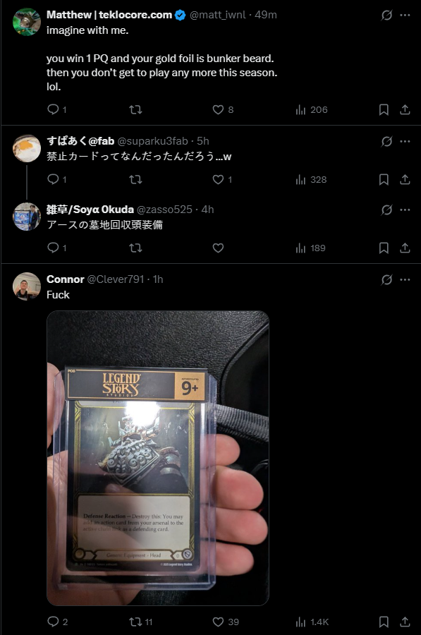 mx_bloom's tweet image. Sometimes the jokes just write themselves on my timeline #fabtcg