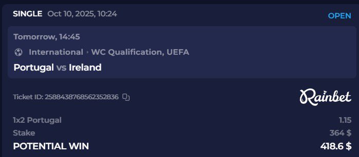 FBAwayDays's tweet image. Portugal for the win against Ireland tonight…

🇵🇹😏
