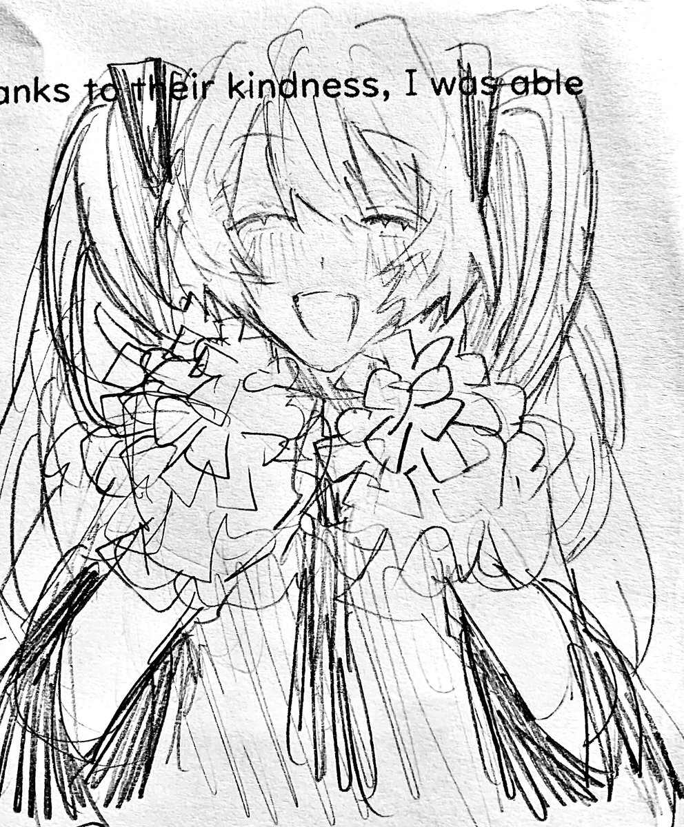 ノー勉の私を応援してくれるミクさん
#初音ミク 