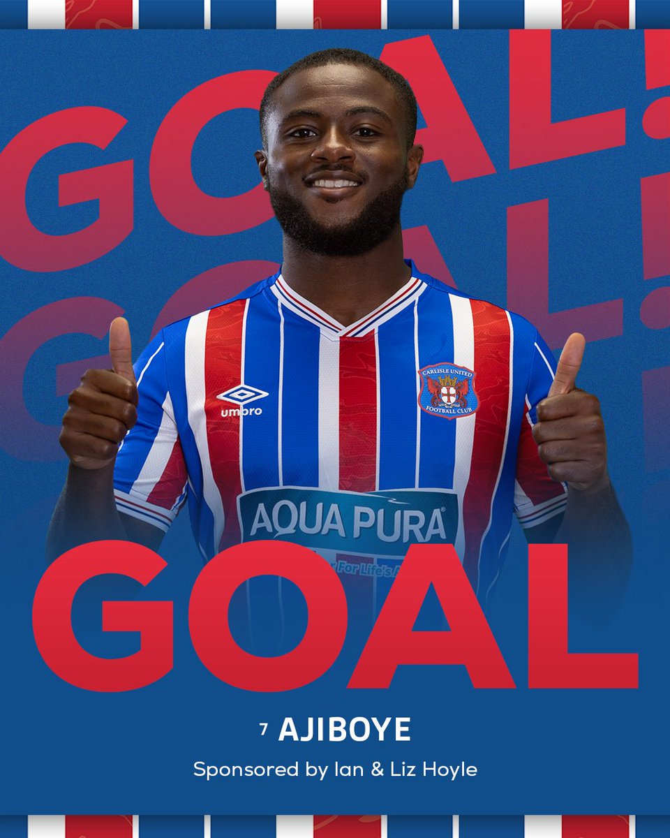 officialcufc's tweet image. AJIBOYE GIVES US THE LEAD 🔥