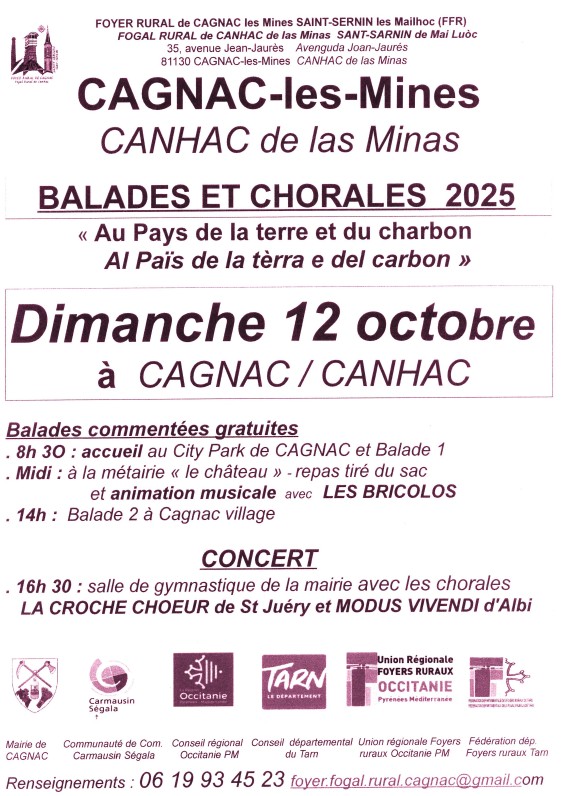 laCrocheChoeur's tweet photo. Demain concert à Cagnac les Mines
Avec Modus Vivendi
À 16h30 https://t.co/VH45L6jJne