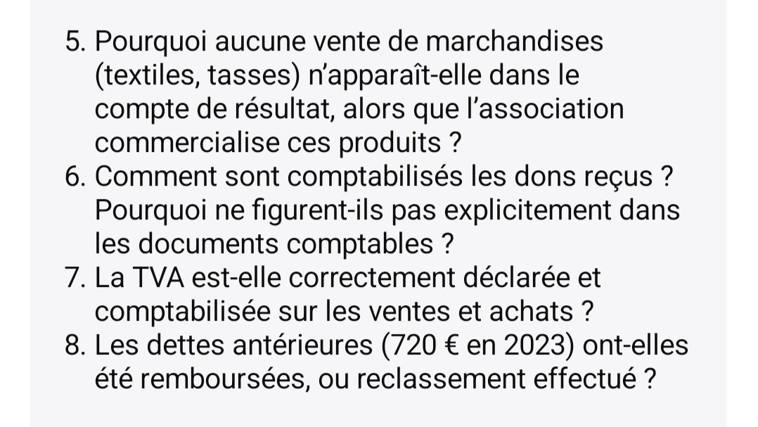 Marsmarsmars25's tweet image. Incohérences sur la comptablisation des opérations.
