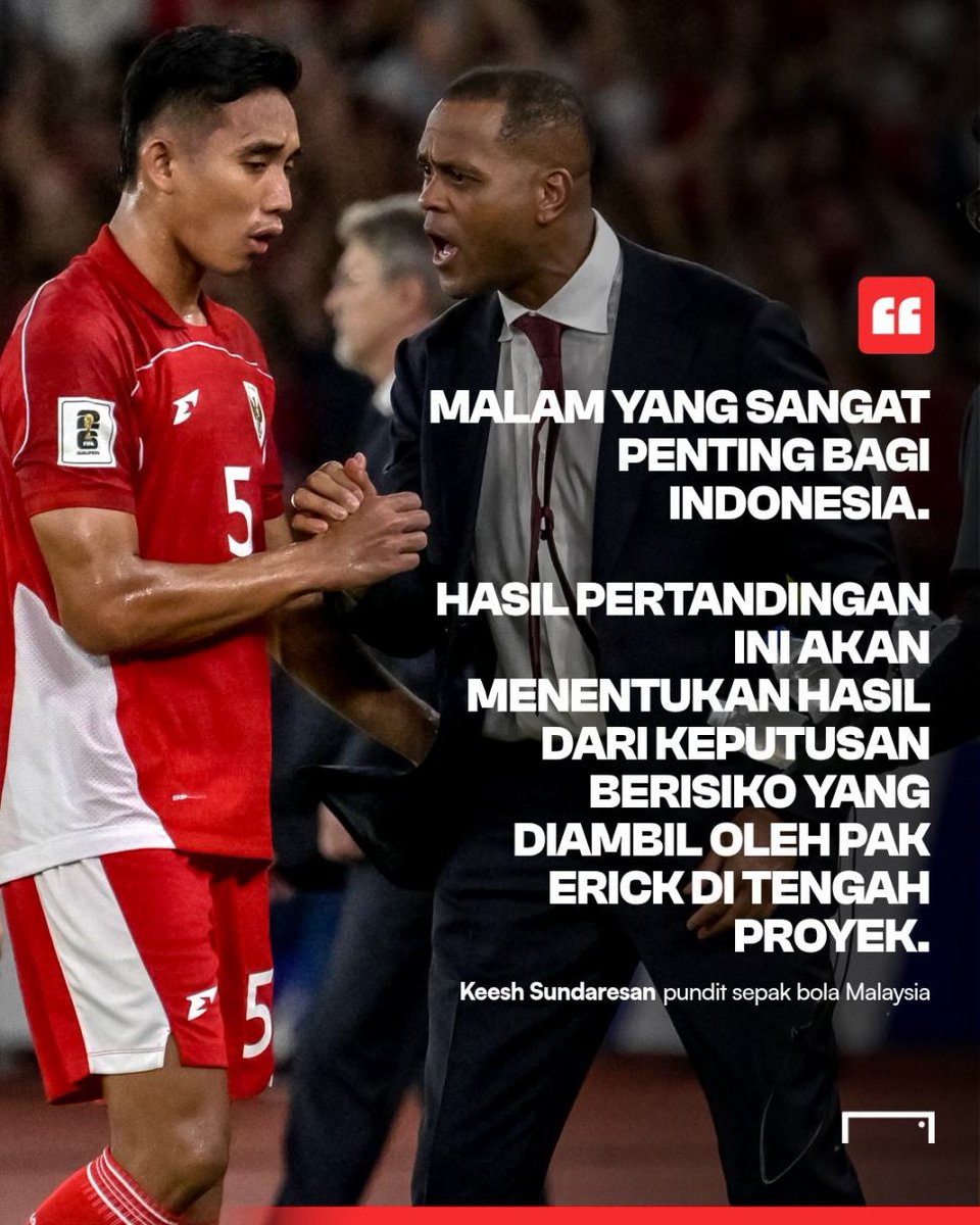 GOAL_ID's tweet photo. Resiko sudah diambil 👀

Tim kepelatihan terbaik harus membuktikan bahwa keputusan PSSI memecat STY, bukan hal yang keliru 💪🇮🇩

#TimnasDay #TimnasIndonesia https://t.co/pJdx1EAzsL