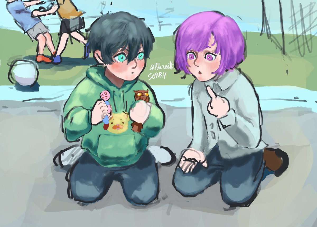 klizeett's tweet photo. As u can see the hands, the background, the ball are soooo detailed......sorry i hate exams and i don't have too much time😔😔😭💔 #rnroweek https://t.co/pY7OnKvmmO