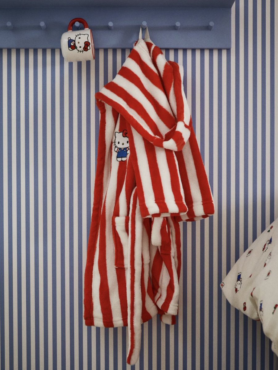 에이치앤엠 홈에서 헬로키티 콜라보 하는 중 … 귀여븜