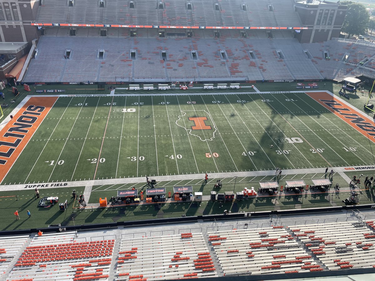 Two hours before Kickoff!