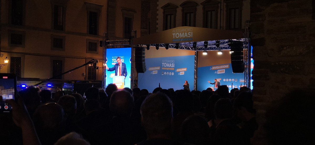 Guglielmo Picchi ๐ฎ๐น๐ฌ๐ง (@guglielmopicchi) on Twitter photo Ieri ero a Firenze alla chiusura della campagna elettorale di Alessandro Tomasi presidente della Toscana.
Concordo con ogni singola parola del presidente <a href="/GiorgiaMeloni/">Giorgia Meloni</a> e in particolar modo sul fatto che la sinistra italiana sia estremista. Ieri ero a Firenze alla chiusura della campagna elettorale di Alessandro Tomasi presidente della Toscana.
Concordo con ogni singola parola del presidente <a href="/GiorgiaMeloni/">Giorgia Meloni</a> e in particolar modo sul fatto che la sinistra italiana sia estremista.
