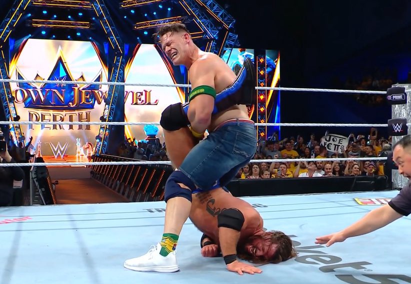 johncena_gem's tweet image. This will go down as one of the greatest match in the history of pro wrestling. What a Fucking match, they really are wrestling soulmates. the greatest thing that has happened to this retirement tour. Both legends delivered a match 5 star banger

#JohnCena #AjStyles #Crownjewel