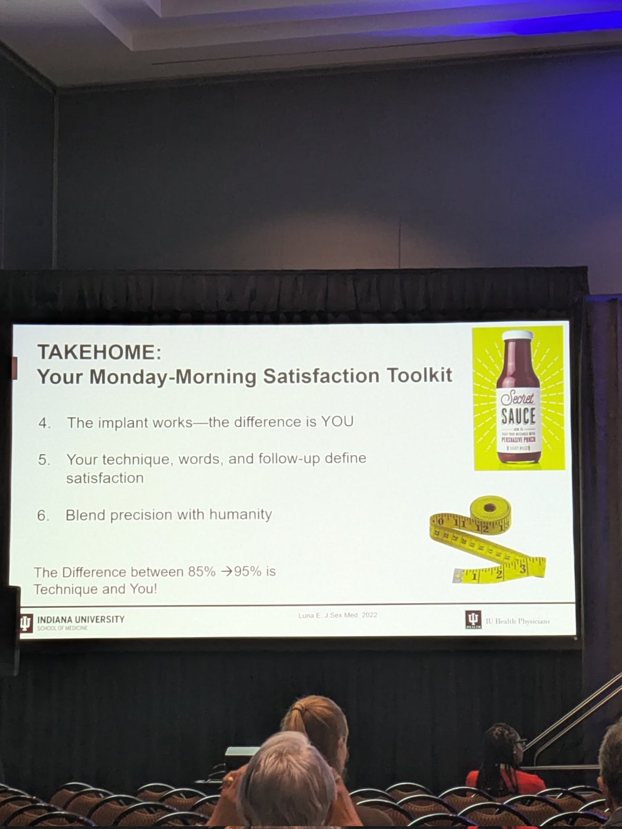<a href="/drhelenbernie/">Helen L. Bernie</a> sharing top tips and tricks to ensure highest patient satisfaction during IPP surgery. Blending precision with humanity will get you there 🥇🥇🥇👏🏼👏🏼👏🏼 <a href="/ManchesterAndro/">Manchester Andrology Research Collaborative</a>