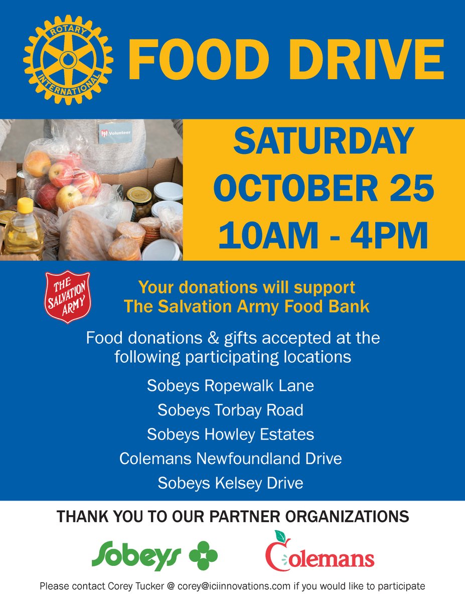 Rotary St. John's NW (@rotarystjohnsnw) on Twitter photo 