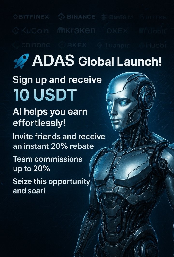 🚀 2025's newest project | Long-term stability. 💎 Officially launched. 1️⃣ Sign up and receive a 10 USDT bonus. 2️⃣ Purchase 5 free AI models. 3️⃣ Daily cash tasks. 4️⃣ Recommend friends to join and get 20% referral bonus immediately
Click to register:ad.as-b.it.com/#/reg?a=9816573