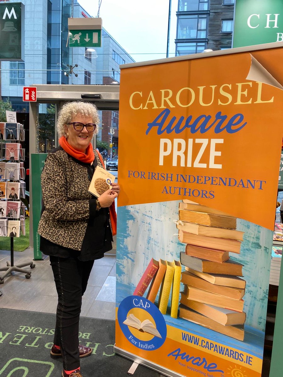ukanecafferty's tweet photo. Huge appreciation to all @chaptersbooks for their hospitality last night at CAP Awards. A wonderful occasion for independent authors such as myself. Snappin’ Twine was honoured to be on the shortlist in the Anthology category. Sending big congrats to winner Corina Duyn. @Aware https://t.co/IeNQAOLjCM