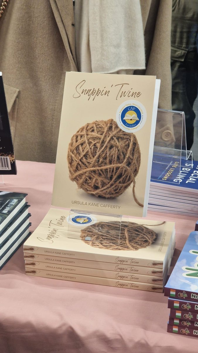 ukanecafferty's tweet photo. Huge appreciation to all @chaptersbooks for their hospitality last night at CAP Awards. A wonderful occasion for independent authors such as myself. Snappin’ Twine was honoured to be on the shortlist in the Anthology category. Sending big congrats to winner Corina Duyn. @Aware https://t.co/IeNQAOLjCM