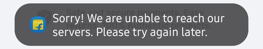 YadavSatyendra's tweet photo. Looks like @Flipkart has the world's best tech which never fails. I am trying for a transaction since morning which is not going beyond their android app &amp; failing giving app server error, still @flipkartsupport is not helping &amp; asking me to talk to @TheOfficialSBI.
@Walmart
@RBI https://t.co/Kq0V8Fsuoe