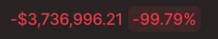 4 Milyon Dolarını sıfırlayan kripto yatırımcısı: 

“Benden bu kadar, oyun için teşekkürler.”