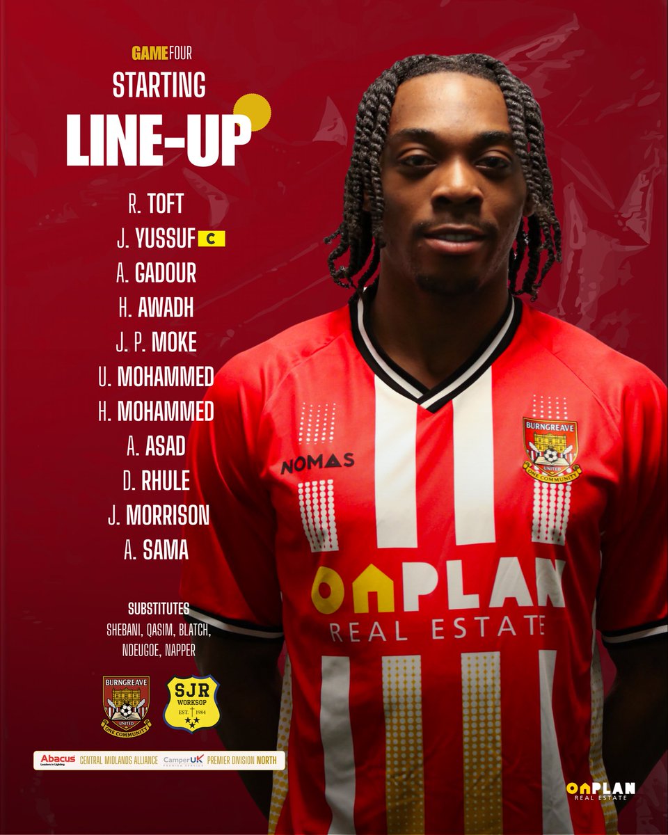 GAMEFOUR | 𝗦𝗧𝗔𝗥𝗧𝗜𝗡𝗚LINEUP 🏛️

#BURNGREAVE