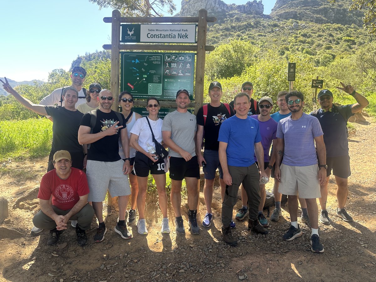 TigerBeetleDB's tweet image. The 1st Table Mountain Database Management Seminar
Oct 9, 2025

An overnight hike — DBMS philosopher walk and talks, card games, South African braai under starry skies — with TigerBeetle, professors Philippe Bonnet and @peterabcz, and @DominikTornow

#TMDBMS
