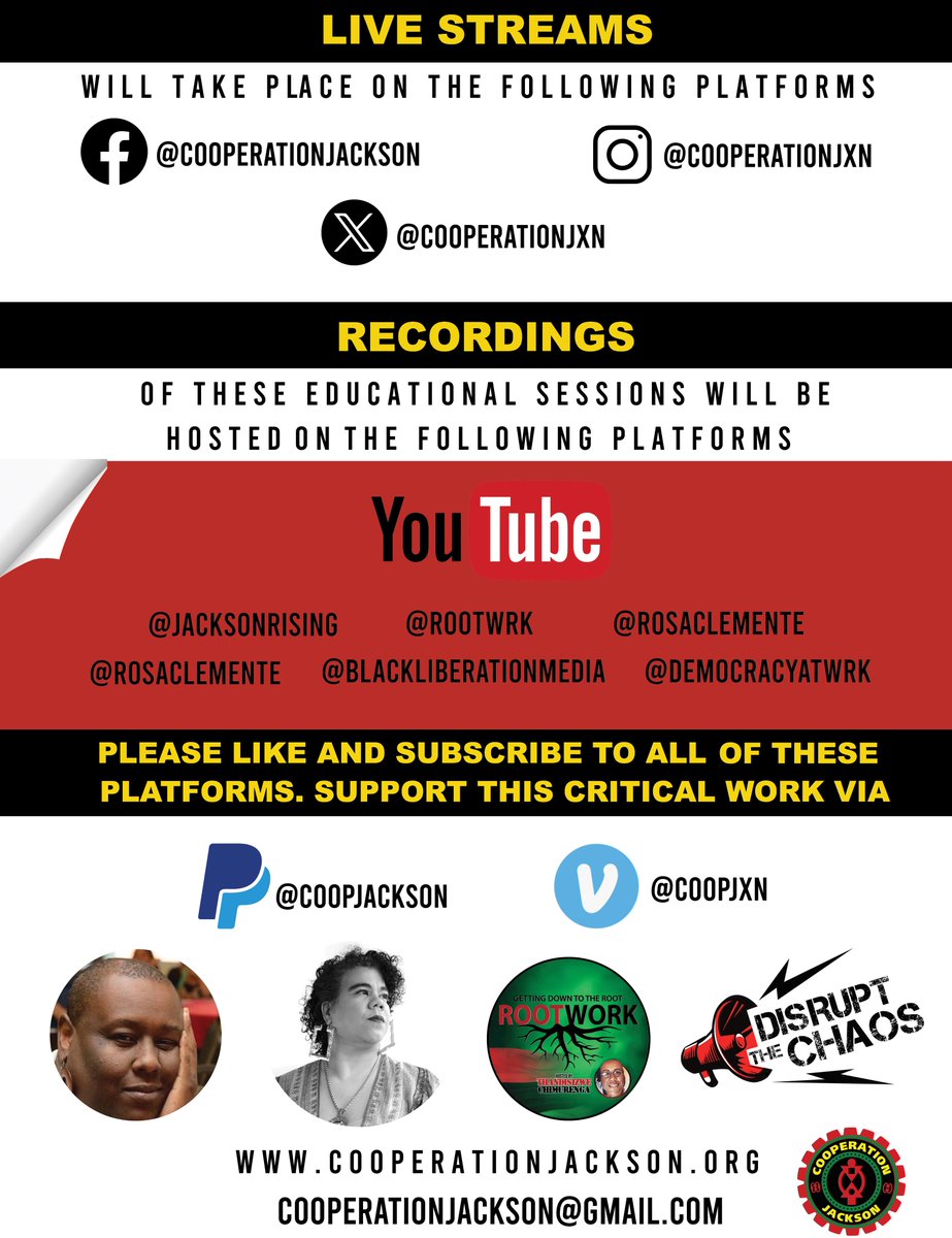 Join us on Tuesday, October 14th. Please like, share, and subscribe to our Jackson Rising and Black Liberation Media youtube pages to watch. #BuildAndFight #GetOrganized #BuildTheAlternative