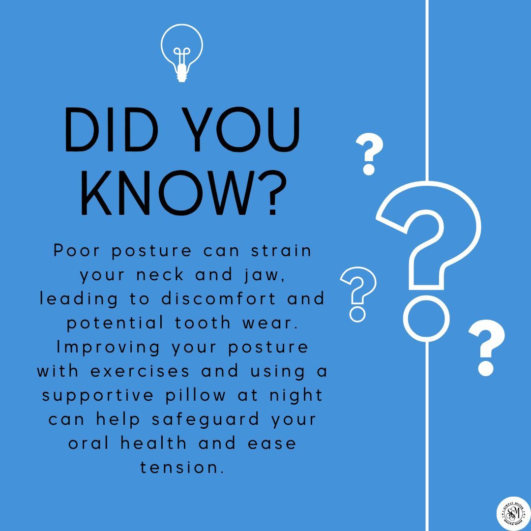 OurHygienist's tweet image. Improve your posture by keeping your tongue on the roof of your mouth, which helps reduce forward head posture. #PostureTips #Health #SimplySilverMouthwash