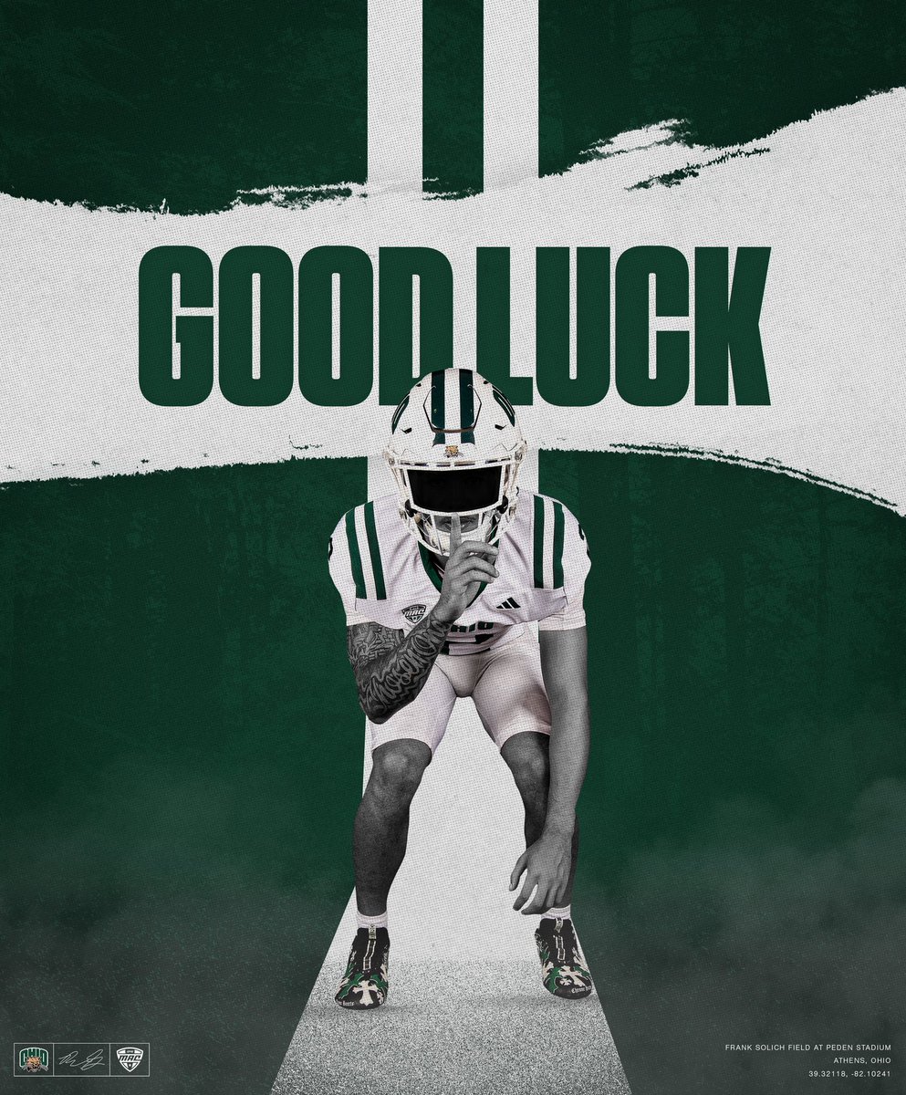 Thanks for the early morning love <a href="/OhioFootball/">Ohio Football</a> 🤍💚 <a href="/coachsmitttty/">Brian Smith</a> <a href="/CoachJohnHauser/">Coach John Hauser</a> <a href="/CoachChrisWoods/">Chris Woods</a> <a href="/jeffries_jacob/">Coach Jeffries</a>