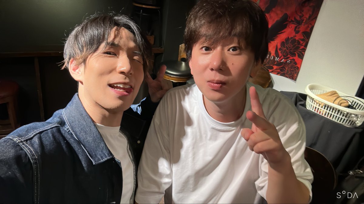 【一日店長】
閉店!
明日は春奈さん！

翔くんまたやろうねー!
パパ同士頑張ろうwww

#一日店長　#エビスSTARバー