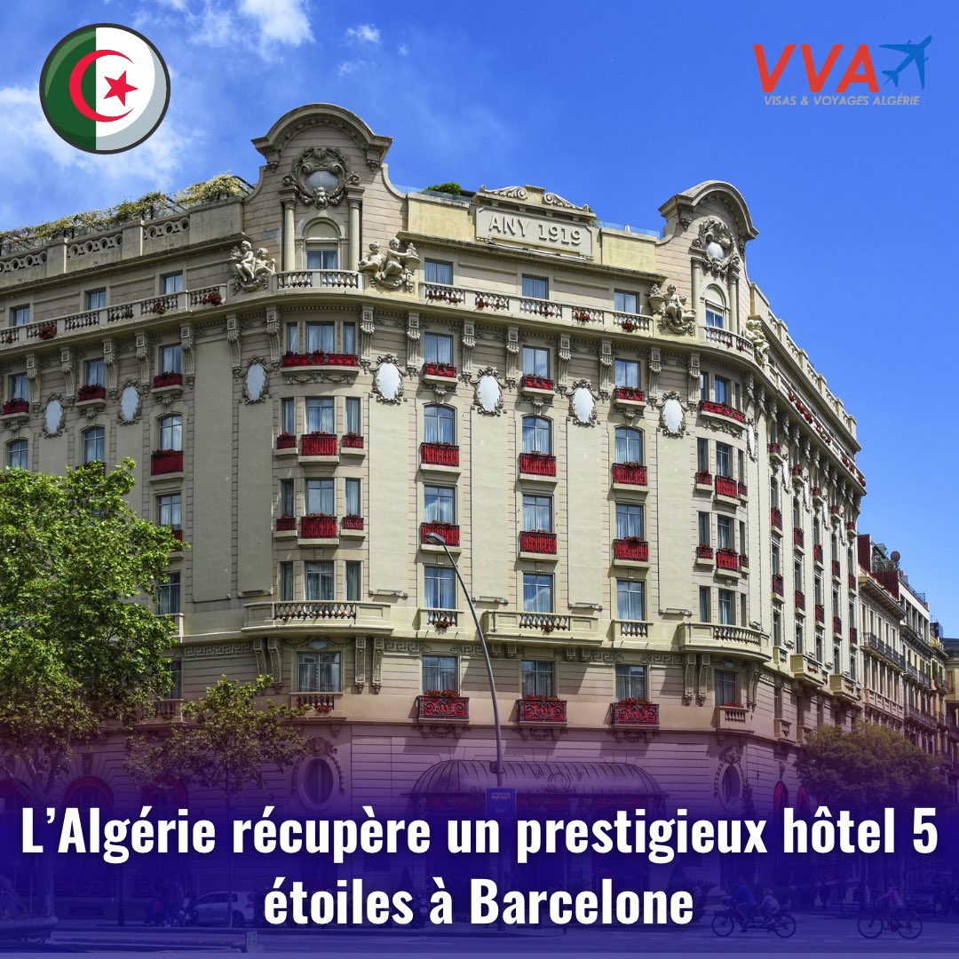 TSAlgerie's tweet photo. L'établissement historique se situe sur la Gran Via de les Corts Catalanes, l'un des axes les plus emblématiques de Barcelone. https://t.co/zbpWtWMAL2