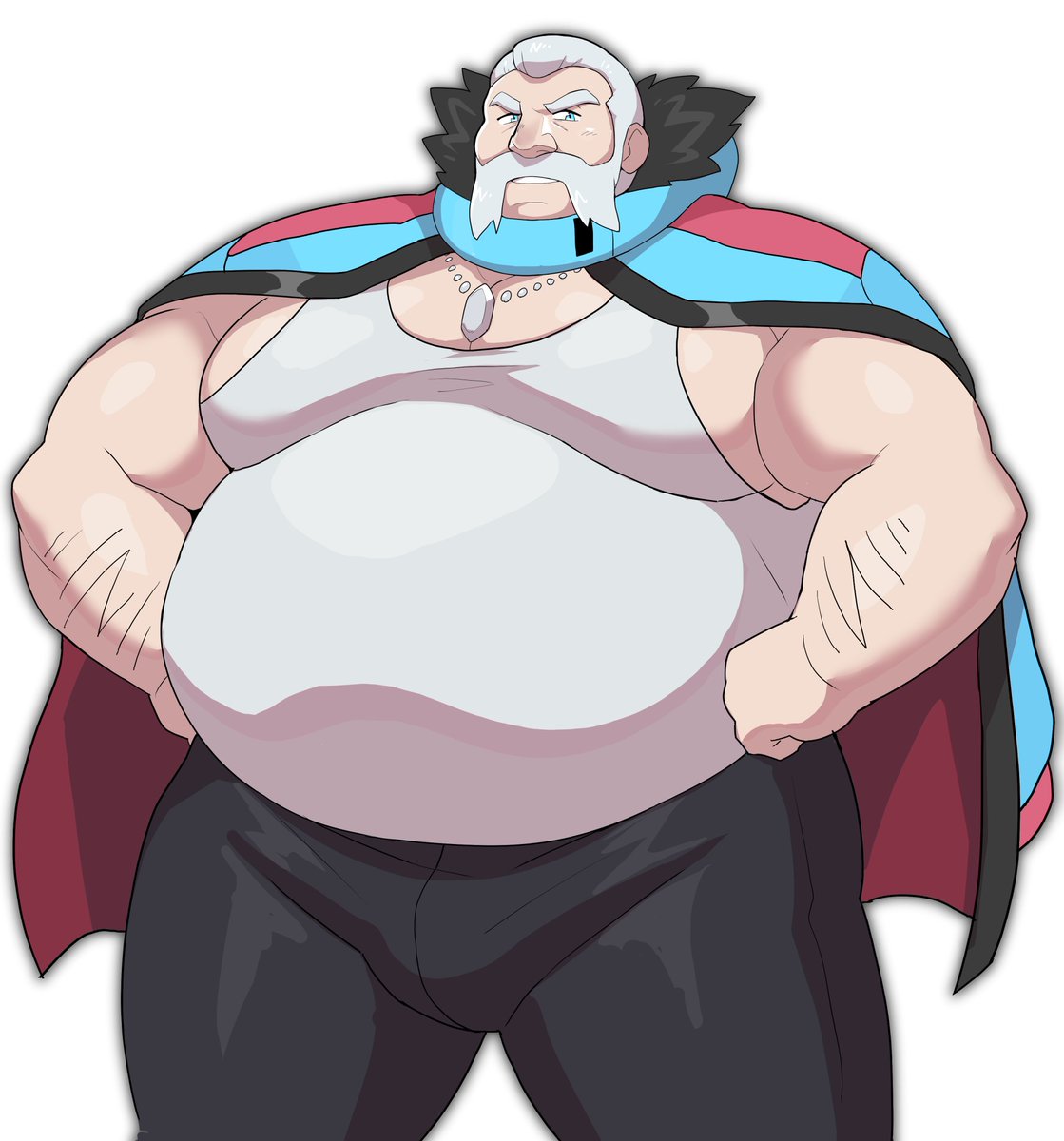 ぽけおっさん一番の推しを練習描きしますた