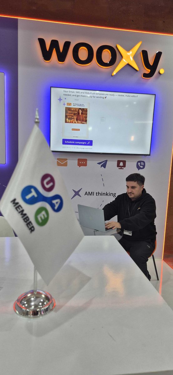 wooxy_com's tweet image. 🚀 DigiTec 2025 — Day 2 Highlights!
What an incredible day full of inspiring meetings, new partnerships, and great energy! 🙌
🎯 One day left — don’t miss your chance to see the Wooxy AMI (Artificial Marketing Intelligence) demo tomorrow!
#DigiTec2025 #wooxy #armeniatec #AI