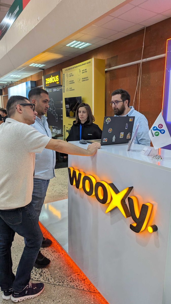 wooxy_com's tweet image. 🚀 DigiTec 2025 — Day 2 Highlights!
What an incredible day full of inspiring meetings, new partnerships, and great energy! 🙌
🎯 One day left — don’t miss your chance to see the Wooxy AMI (Artificial Marketing Intelligence) demo tomorrow!
#DigiTec2025 #wooxy #armeniatec #AI