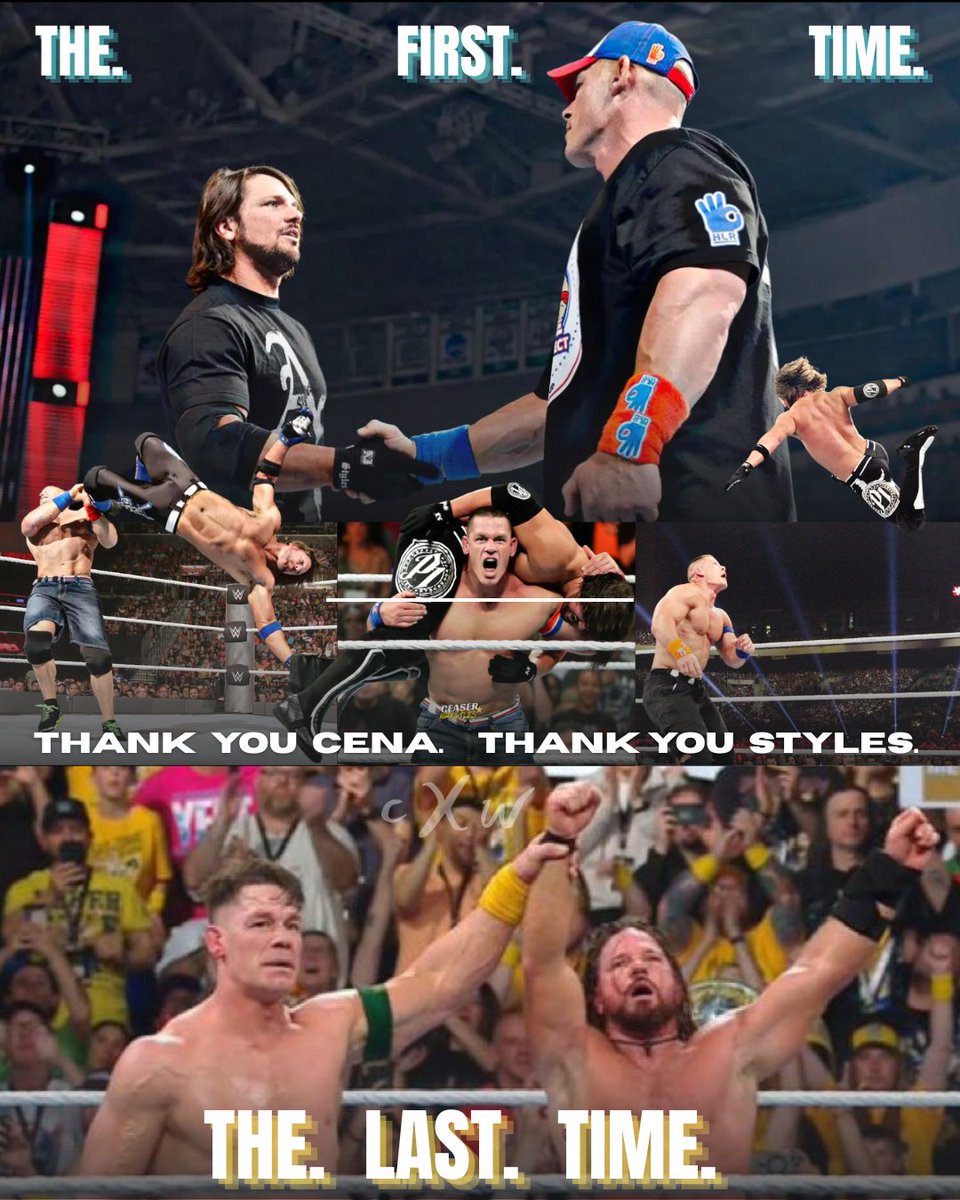 CeaserWrestles's tweet image. One of the GREATEST Rivalries has come to an END. ❤️🥹

THANK YOU CENA. THANK YOU STYLES.

#CrownJewel