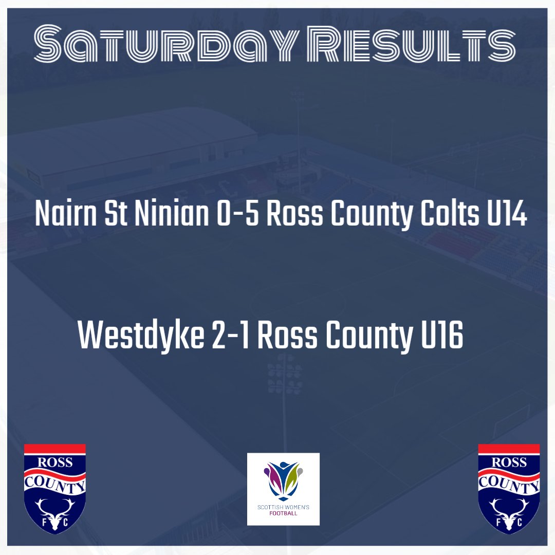 RossCountyGirls's tweet photo. Today's youth results https://t.co/lPCaJm8uUc