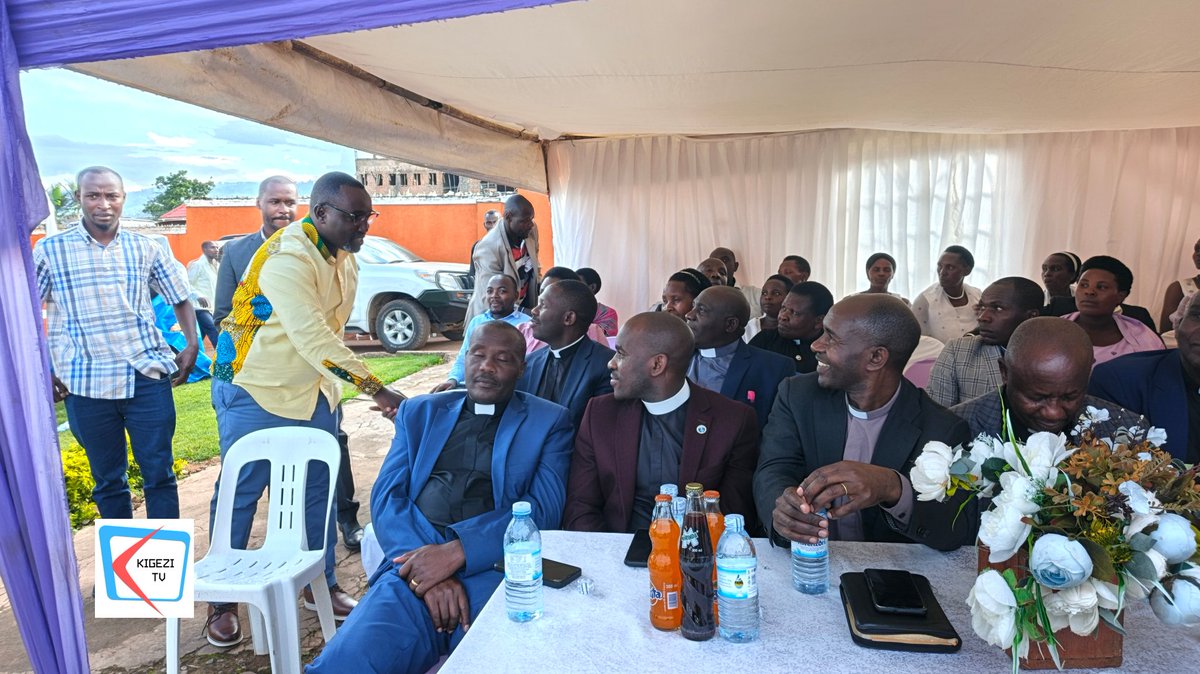 ...Kisiizi COU in Bufundi Sub County, Rubanda District.
The joyous occasion is graced by several Reverends from the Diocese of Kigezi, led by the Diocesan Secretary, Rev. Canon Milton Nkurunungi representing also the Rt. Rev. Gaddie Akanjuna, Bishop of the Diocese of Kigezi.