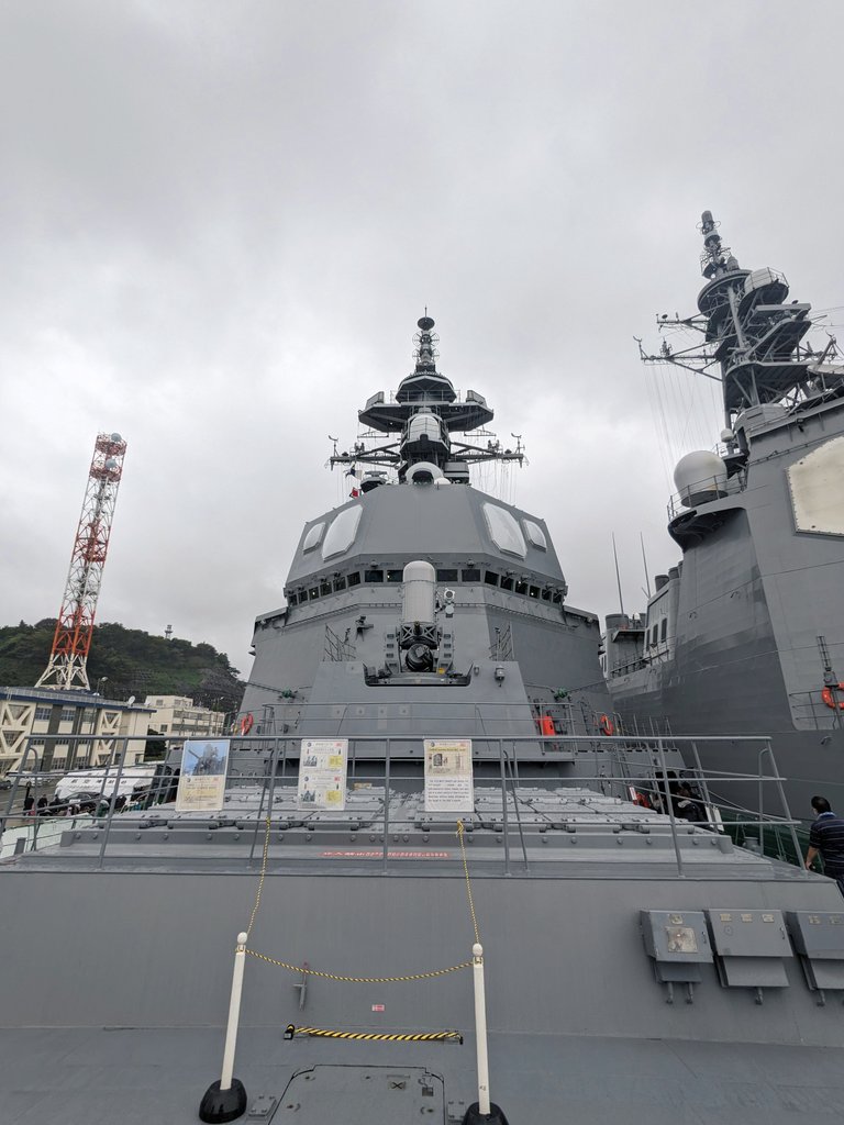 inori20210112's tweet image. 護衛艦「てるづき」(DD-116)乗艦⚓
イージス艦「きりしま」と大小並んで停泊してたのなんか良かったっす(*´ω`*)

#オータムフェスタ
#オータムフェスタ2025