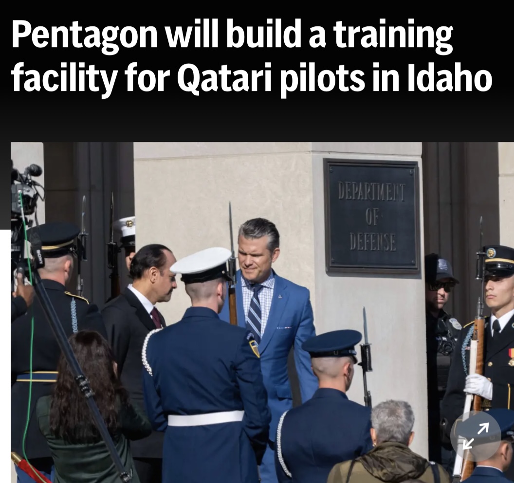 JGrahamAuthor's tweet photo. Have we built a training facility for the French, or British, or any of our NATO allies? Then again, isn't this the same country that offered Mr. Trump a $400 million luxury jet? Is it just me, or does this sound like a bribe? https://t.co/CuA8tatvPX
