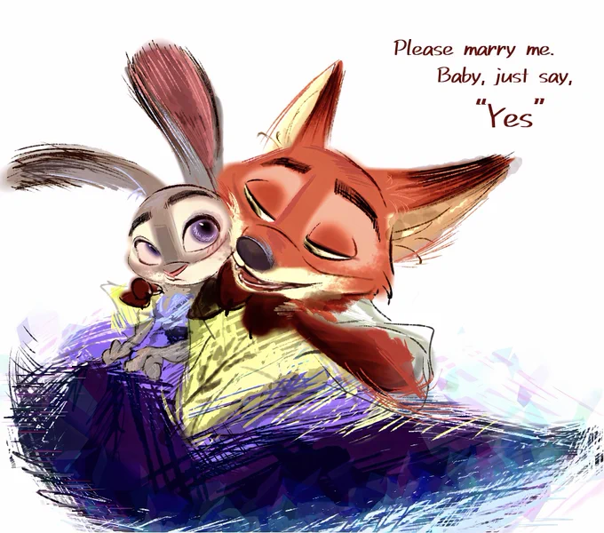 #zootopia #wildehopps Wildehopps wedding