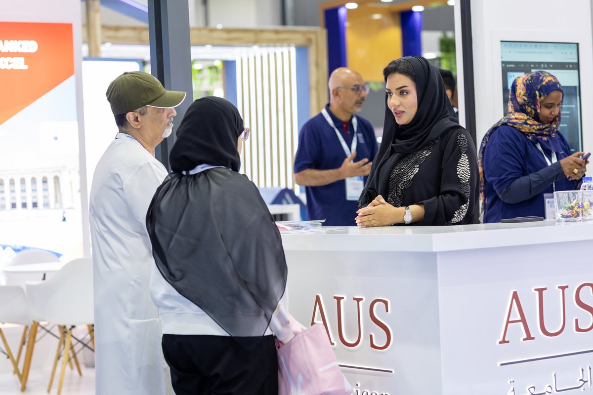 educationshowae's tweet photo. اليوم الأخير من المعرض الدولي للتعليم
كانت أيام مليئة بالمعرفة، الفرص، واللقاءات الملهمة 
شكرًا لكل من زار وتفاعل وجعل هذه التجربة أكثر حيوية وإبداعًا.

It’s the final day of the International Education Show
Days filled with knowledge, opportunities, and inspiring connections. https://t.co/5R9cjMjEBD