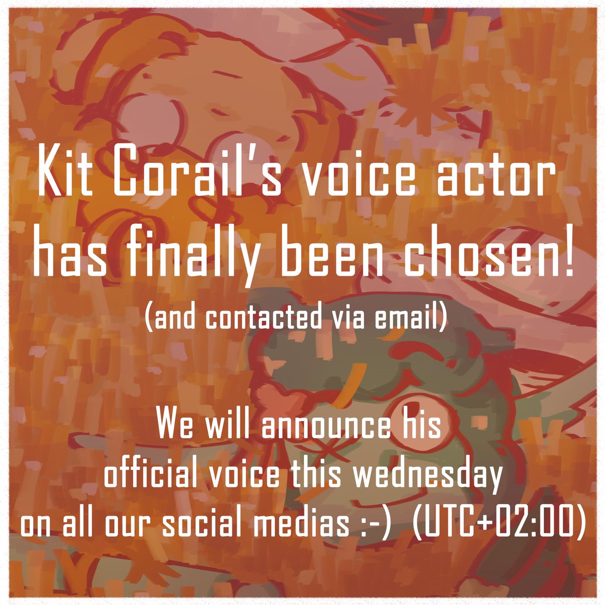 Thefollowertwt's tweet image. Kit Corail&apos;s voice actor has finally been chosen !!

check out the account this wednesday for the voice actor announcement ! 🔹

#castingcall #indieanimation #animation #indie #voiceacting