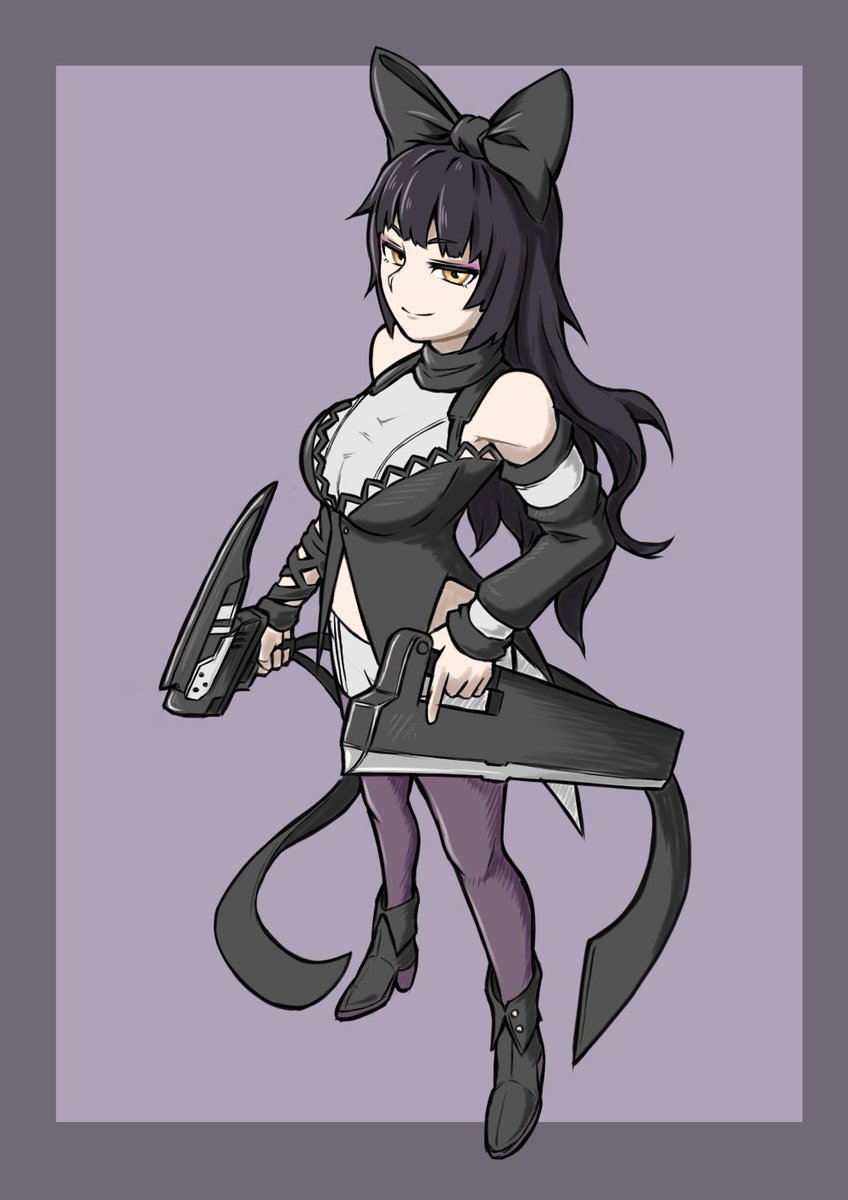 mori_kuro_PP's tweet image. 色塗り苦手
#RWBY