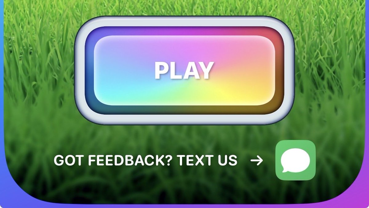 We’ll see if this way of gathering feedback will work.