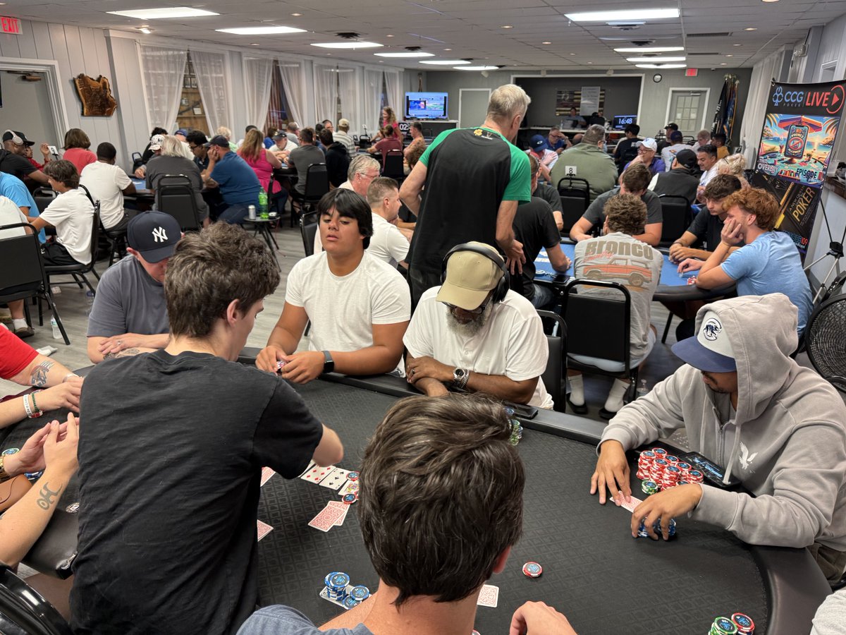 Charity poker TODAY 🎉 Sat Oct 11 @ VFW Warrenville!

💸 $1-2 NLH @ 2pm | $2-3 NLH @ 3pm

♧ 2pm $20 Early Bird
♡ 3pm $150 Stud 8 / Omaha 8 (40K/20min)
♢ 4pm $150 Deepstack (40K/25min)
♤ 7:30pm $80 Saturday Special

👑 Cash is King $15K Giveaway – Play. Earn. Win.

#ccgpoker