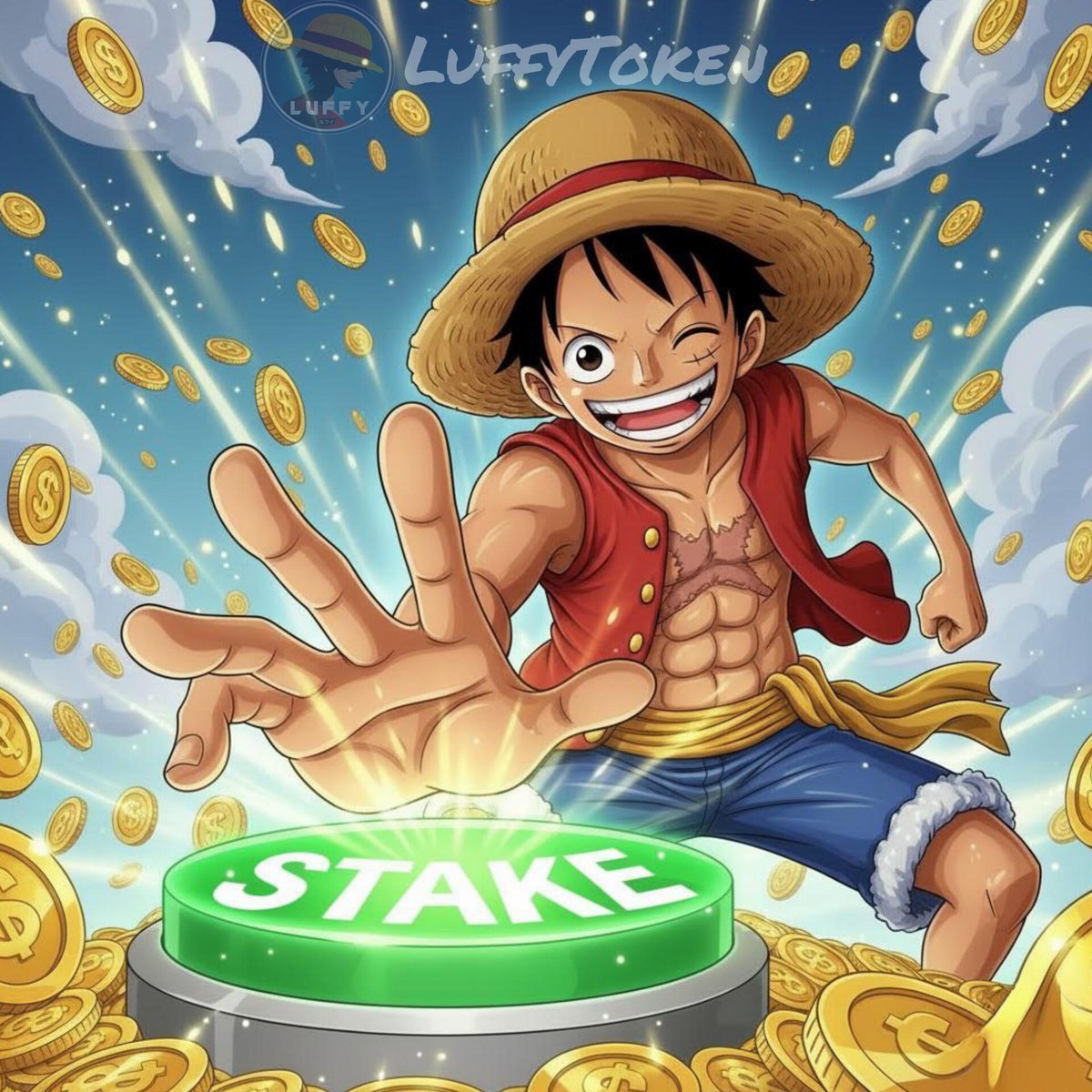 luffyinutoken's tweet photo. Hey Strawhats, happy weekend!

The perfect solution for holders when the crypto market is in a correction! #Staking

$Luffy https://t.co/PaEDlVQr6X