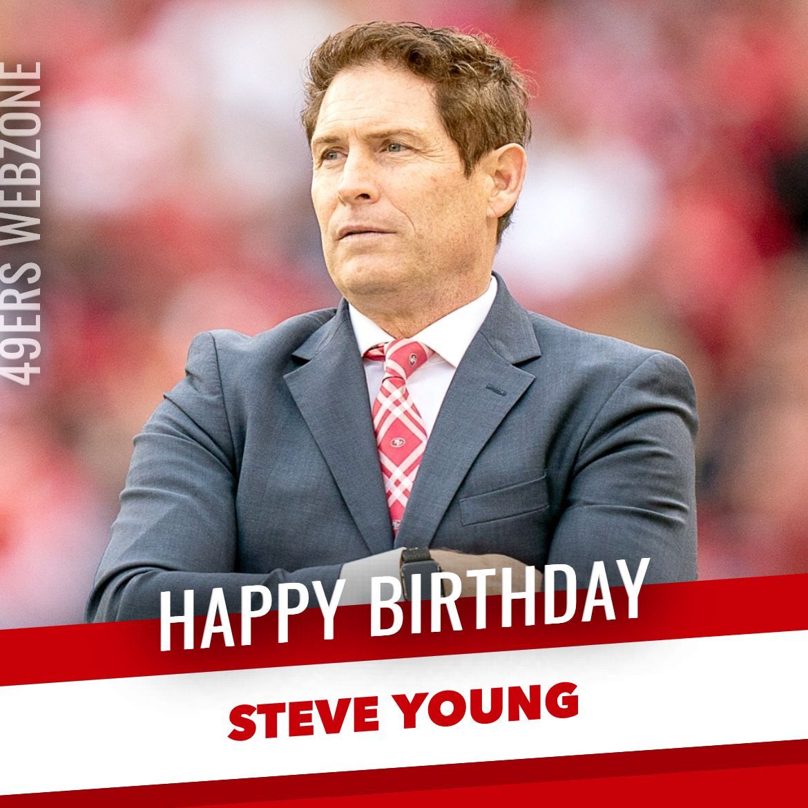 49erswebzone's tweet image. Happy birthday to #49ers legend @SteveYoungQB!  🎂🥳