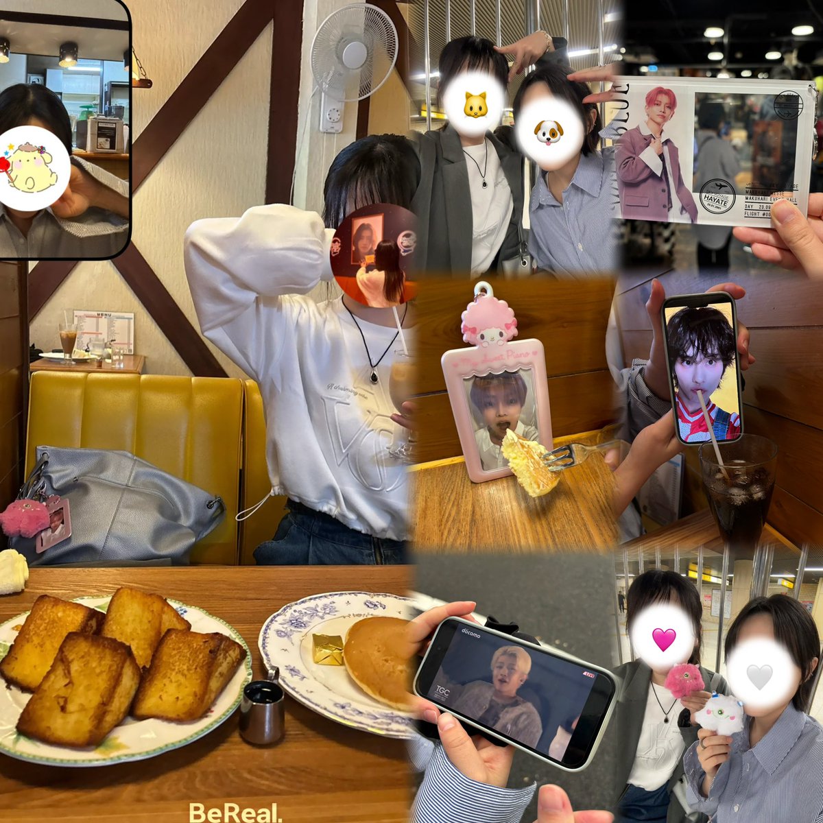 2025.10.11 ~ w/<a href="/micha20_bw/">みーちゃ</a> ~

みーちゃと聖地巡礼してきたよ🐶🐱
約束通り颯にあーんしたよ😽久しぶりに食べたホットケーキ美味しかったかな??
前行った時はフードなかったから今回食べられてよかった🤭
満足すぎる1日だった🫶🏻また遊びに行こうね!!
↓ALTも読んでね🐱

#WILDBLUE #宮武颯 #山下幸輝